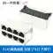 RJ45 ổ cắm mạng băng thông rộng mạng cáp giao diện nữ cổng Ethernet vỏ đồng được bảo vệ 8P8C ngang tấm chìm dọc 