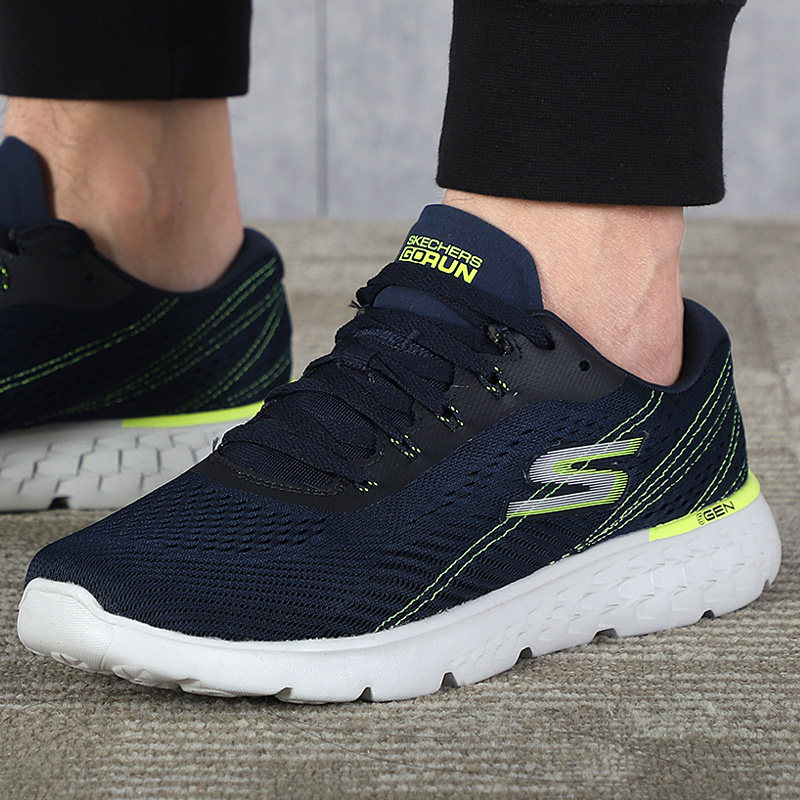 Skechers Skechers Men's Shoes Fall 2020 New Sports Shoes Lightweight Cushioning Wear-resistant Running Shoes 220086