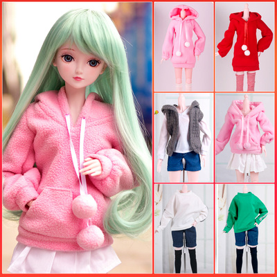 taobao agent Doll, fairy clothing for princess, sports sweatshirt for dressing up