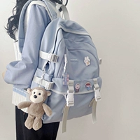 Синий значок, подвеска, с медвежатами