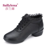 Летние туфли, танцующая обувь, мягкая подошва, из натуральной кожи