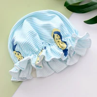 Синий ананас (шляпа с коротким карником)