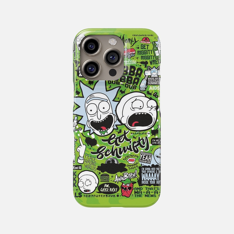Vibrant Funny The Simpsons Movies Illustration – Pro/Plus/Max/Air – 17, 16, 15, 14, 13, 12 iPhone Case