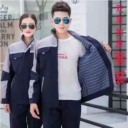 Хлопковый комбинезон, износостойкий осенний лонгслив для работы, делается под заказ