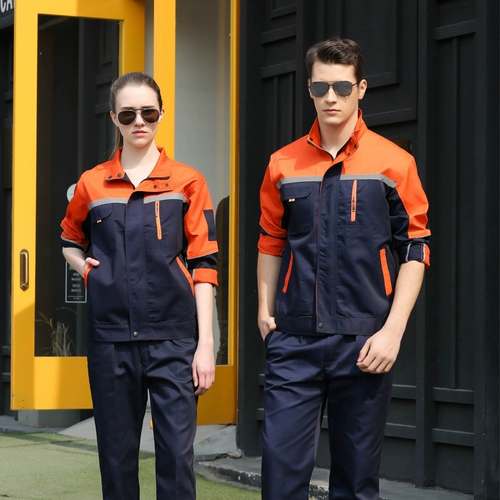 Хлопковый комбинезон, износостойкий осенний лонгслив для работы, делается под заказ