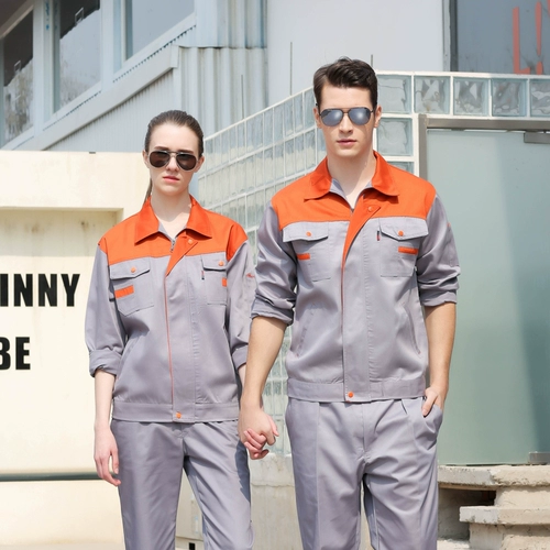 Хлопковый комбинезон, износостойкий осенний лонгслив для работы, делается под заказ