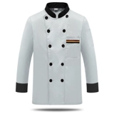 Шеф-повара Работа в одежде мужская осенняя и зимняя одежда с длинными рукавами.