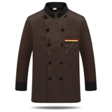 Шеф-повара Работа в одежде мужская осенняя и зимняя одежда с длинными рукавами.