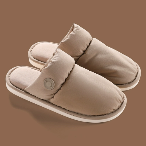 朴西 Удерживающие тепло нескользящие утепленные демисезонные тапочки для влюбленных