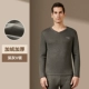 [Deep Grey] v -Neck Velvet Single Set Sett