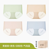 (4 штуки) Зеленый и зеленый + абрикос + светло-розовый + пузырьковый синий [очень простой стиль, ультратонкий класс А и быстро сухшего]