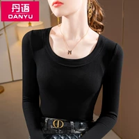 Черный биг-круглая шея