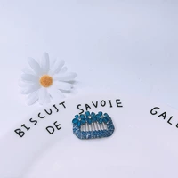 В форме цветка, синий, J100