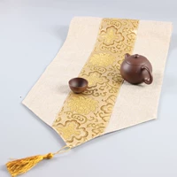 Чайные сиденья Maibu Retro ткань искусство Zen столовое настольное столовое настольное настольное настольное наборок