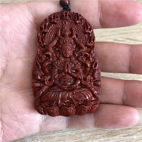 Деревянный чай Тегуаньинь из розового дерева, подвеска, амулет подходит для мужчин и женщин, аксессуар, китайский гороскоп