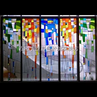Экран Тиффани/Американская церковь Цветное стекло/художественное стекло/потолок/перегородка/экрана/крыльцо