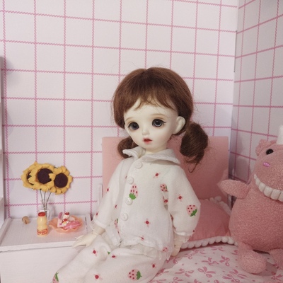 taobao agent Bjd1/6 cents six -point large six -point baby clothes pajamas pajamas and pajamas suits