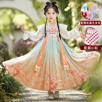 Зеленые длинные рукава + аксессуары для волос P43 + пятно бровей