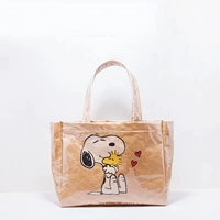 Snoopy с небольшим билетом+бумажный пакет+анти -Каунфит -код｝