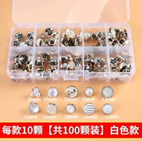 Белый стиль [100 штук] -Государство линии иглы