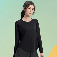 Черный лонгслив