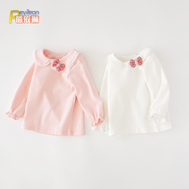 小女童宝宝春装长袖T恤打底衫春季1一3岁婴儿上衣娃娃领洋气公主0,童装/婴儿装/亲子装,淘宝优惠券,粉丝福利购,淘宝优惠卷