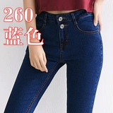 Весенние джинсовые штаны, небольшой комплект, коллекция 2022, большой размер, подходит для полных девушек, по фигуре