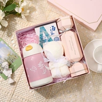 Xk [Pink Linglu Cup+белый медведь клыки Tisters+сахарная коробка+корзина для морской соли]