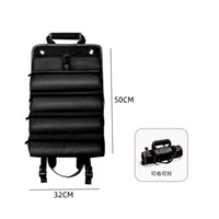 Средний черный мешок для хранения инструментов шириной 50*32 см после расширения среднего катания и подъема (можно удалить две маленькие мешки)