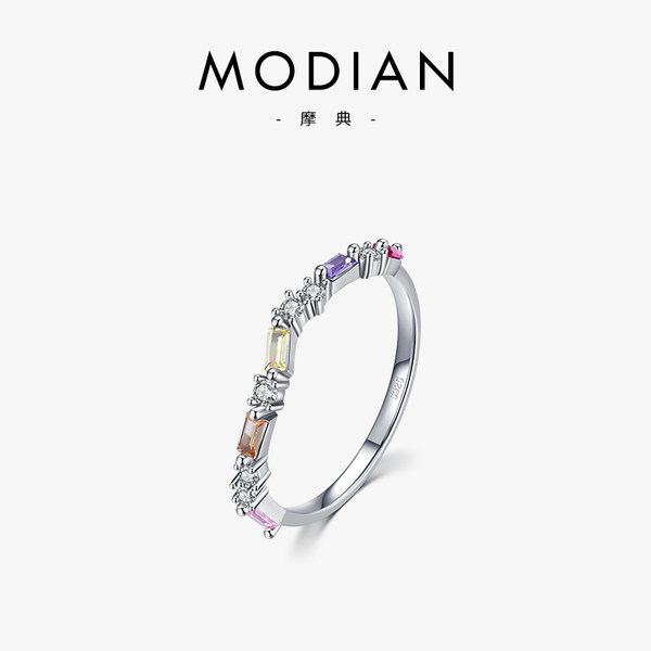 Tide, небольшое дизайнерское модное кольцо, серебро 925 пробы, на указательный палец, серебро 925 пробы