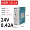 Bộ nguồn chuyển mạch loại đường ray Mingwei Bộ nguồn DC MDR DR EDR NDR-75/120W loại đường ray Mingwei bộ dụng cụ sửa chữa đa năng của nhật Điều khiển điện