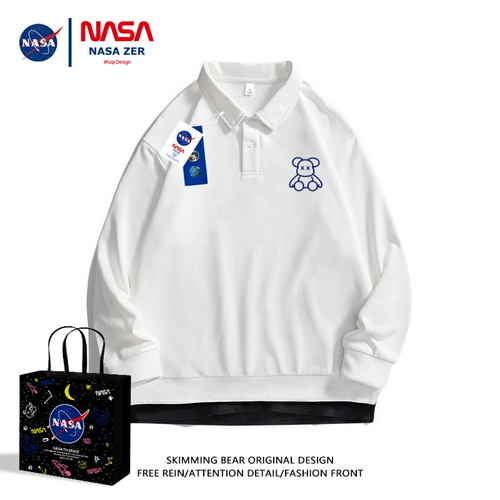 Длинная толстовка подходит для мужчин и женщин, осенний комплект, куртка, с медвежатами, средней длины, оверсайз