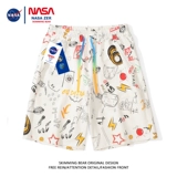 Мультяшная летняя одежда для школьников, футболка с коротким рукавом, комплект для влюбленных, шорты, оверсайз