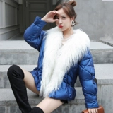 Короткий пуховик с пухом, утепленный корсет, модная куртка, 2019, в корейском стиле