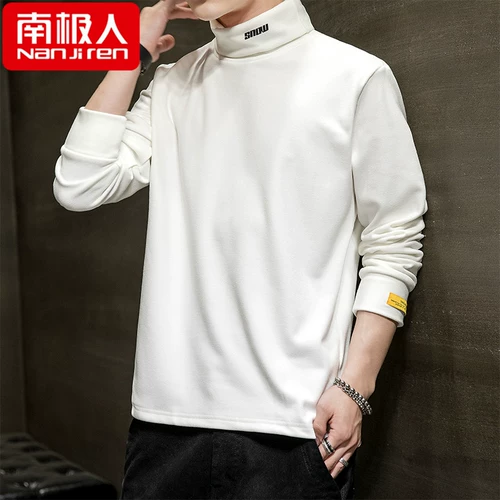 南极人 Мужская демисезонная толстовка, трендовая осенняя куртка для школьников, 2020, оверсайз, высокий воротник