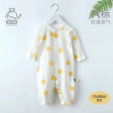 Детский летний тонкий хлопковый лонгслив, боди для новорожденных, детская пижама, летняя одежда