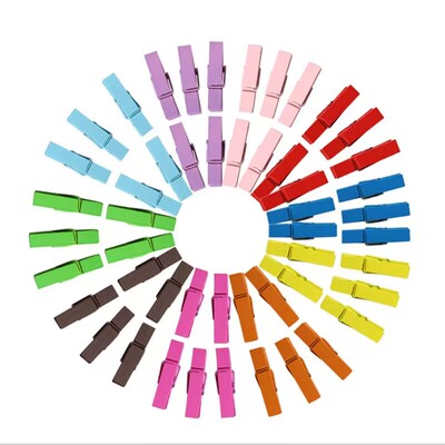 DIY Color Wood Clip