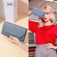 Модный длинный бумажник, маленькая сумка клатч, кошелек, 2020, городской стиль, из натуральной кожи