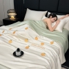 A类母婴级刺绣夏凉被加四件套