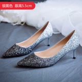 Блестки для ногтей, свадебные туфли, обувь, кварц для невесты на высоком каблуке, коллекция 2023, для подружки невесты