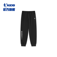乔丹童装男童加绒裤保暖长裤