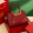 Красная коробка, шарф + подарочный мешок