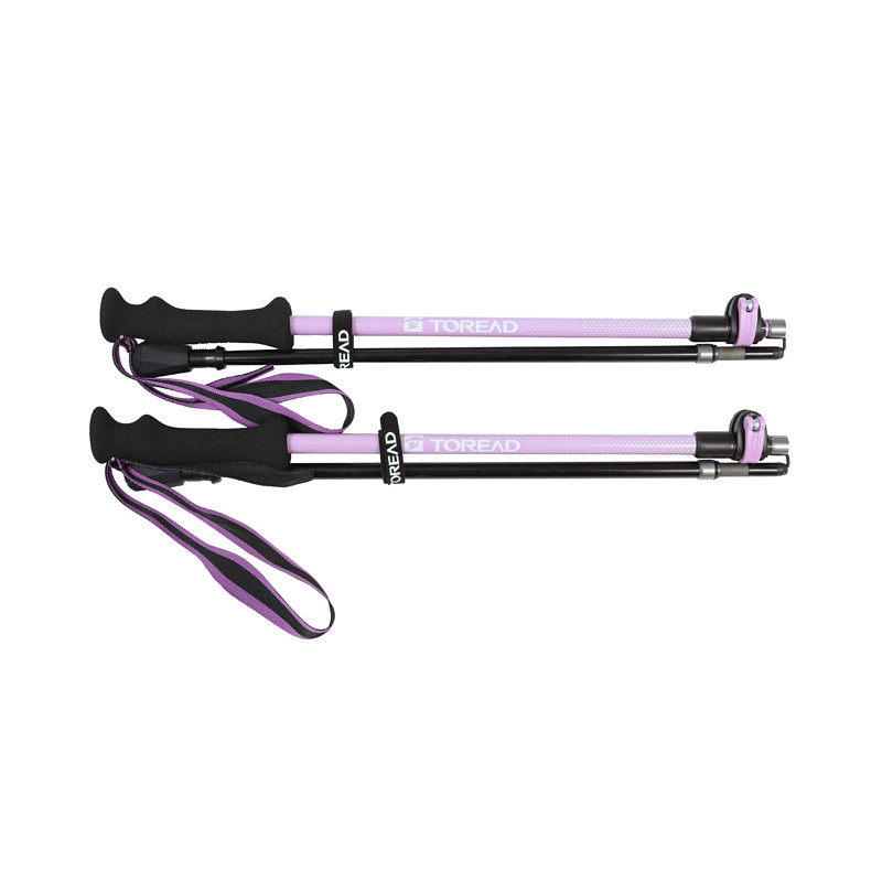 【康格】探路者碳纤维折叠登山杖户外徒步登山杖拐杖防滑轻便手杖