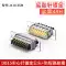 DB15 cắm hàng thứ hai 15-pin góc ổ cắm vỏ 45 độ vỏ cổng song song hàn đầu dây D-SUB15 nam 