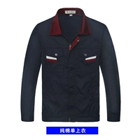 Глубокие синие свидания красным воротником.