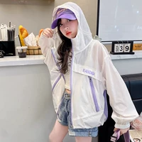 Сиреневая куртка, защита от солнца