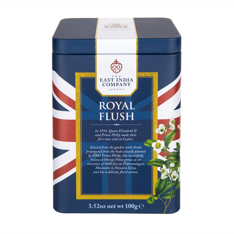 Британская Восточно-Индийская компания East India Company Royal Flush Royal Select Чёрный чай 100 г