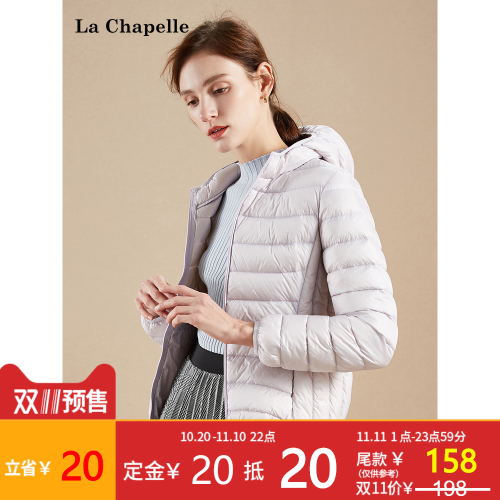 Y面包羽绒服女士拉夏贝尔2018冬季新款韩版宽松小个子轻薄短外套