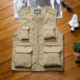 Летний тонкий жилет для работы, делается под заказ, с печатью вашего логотипа