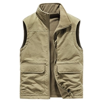 Хаки, флисовый, двусторонний